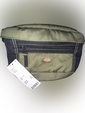 Urban Outfitters Dickies Olive Green and Black Waist Pack